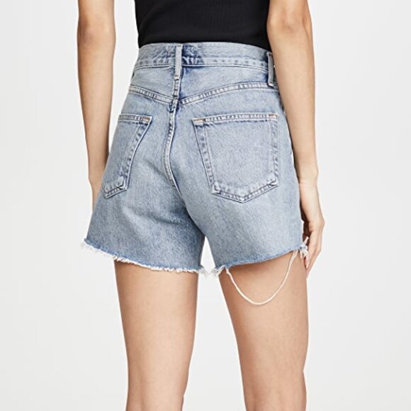 AGOLDE Reese Relaxed Cutoff Shorts SZ 25 - Picture 4 of 13